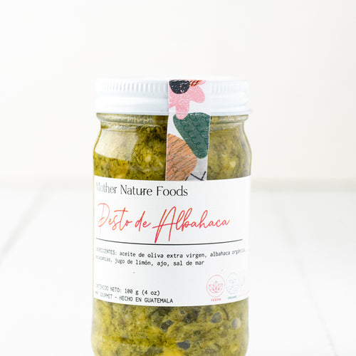 Pesto de Albahaca Artesanal - Vegano