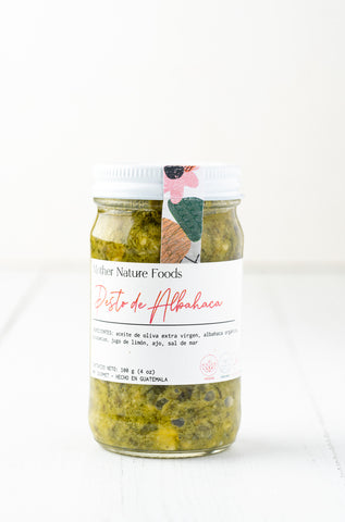 Pesto de Albahaca Artesanal - Vegano