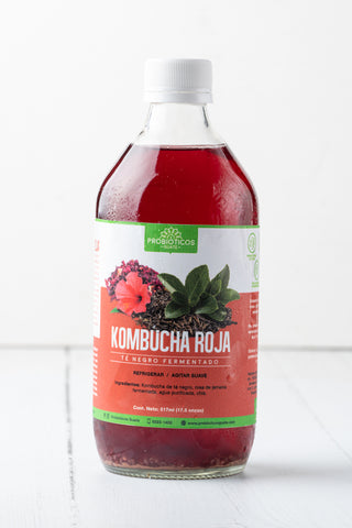 Kombucha Roja - Probioticos