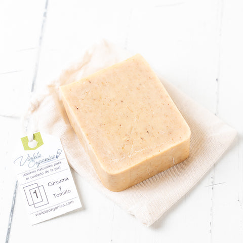 Jabon para Cuerpo - Curcuma & Tomillo
