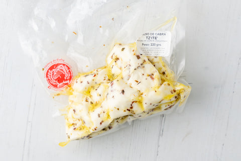 Queso de Cabra - T'zite (Oliva & Oregano)