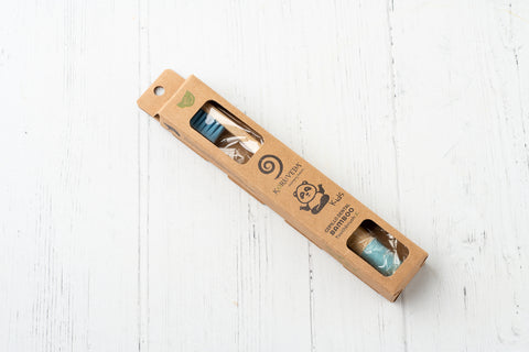 Cepillo de Diente Bambu - Niños (Azul)